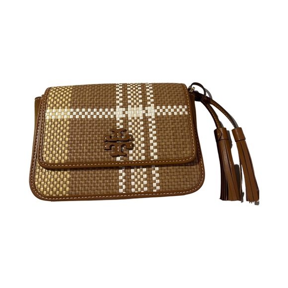 Tory Burch Thea Woven Web crossbody bag - Picture 3 of 11